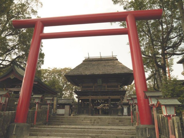 青井阿蘇神社。