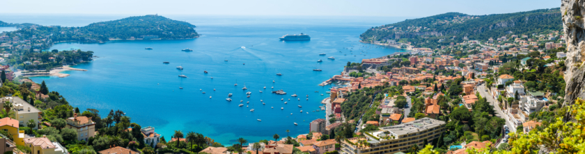 法國藍色海岸 尼斯 ，於2021年成功列入聯合國世界文化遺產。