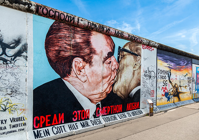 柏林東河岸圍牆遺址Berlin Wall