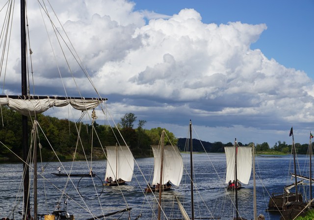 羅亞爾河傳統帆船體驗Loire Boating