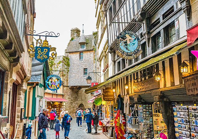 聖米歇爾中古世紀小鎮Le Mont Saint Michel