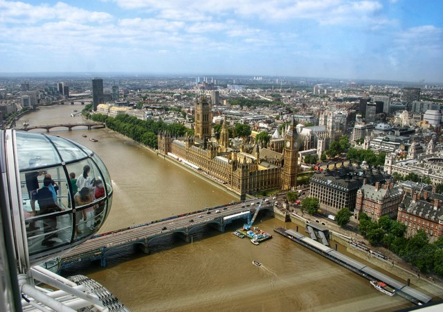 大鵬鐘與倫敦眼Big ben & London Eye