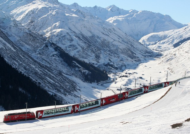 冰河列車Glacier Express