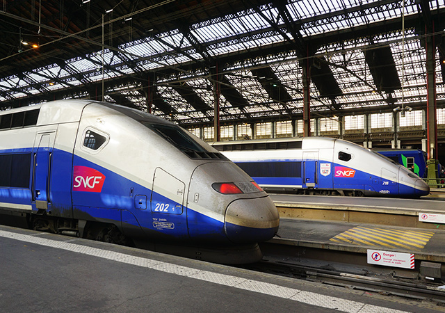 法國高速國鐵TGV頭等艙