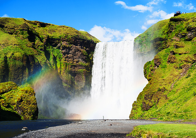 彩虹瀑布Skógafoss