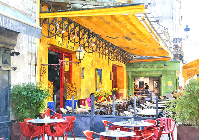 梵谷咖啡館Cafe Van Gogh