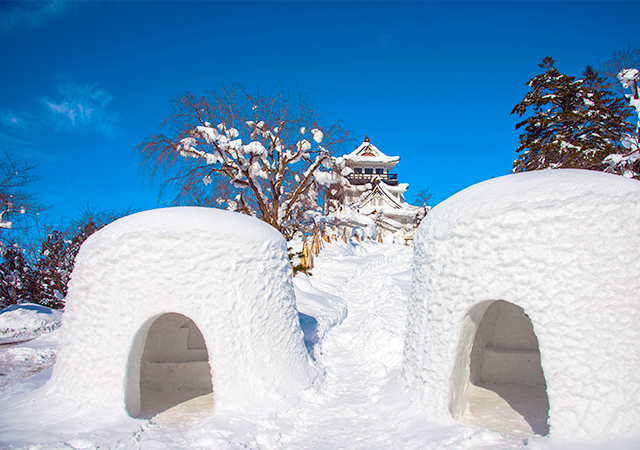 橫手雪屋