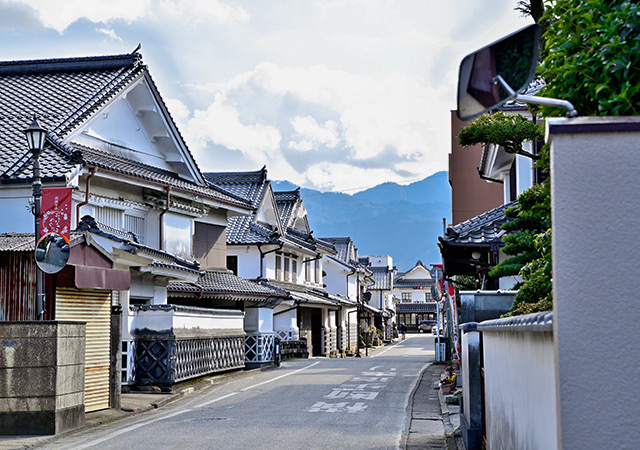 筑後吉井白壁街道