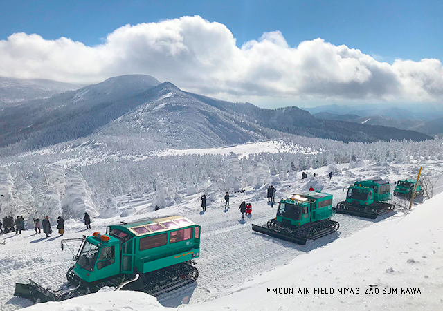 藏王雪怪車