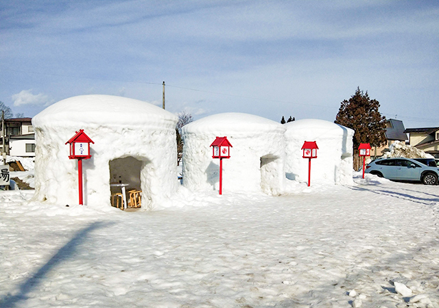 小野川溫泉雪屋村