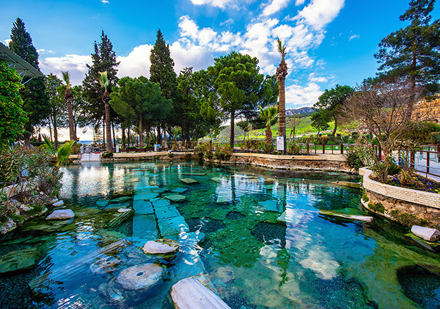 古代溫泉浴場Cleopatra Antique Pools