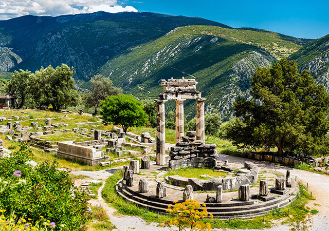 德爾菲考古遺址Delphi Archaeological Site