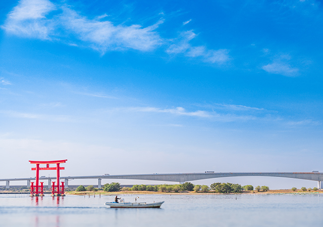 弁天島小舟遊船