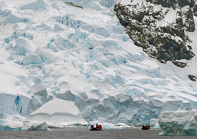 南極海域冰川與海洋