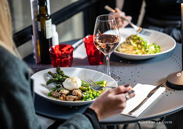 L'Italien à Château La Coste