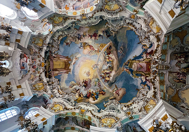 威斯教堂 Wieskirche