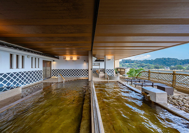 人吉溫泉、清流山水花．鮎之里