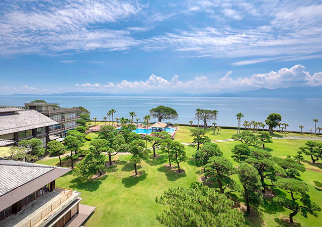 鹿兒島砂むし温泉．指宿白水館