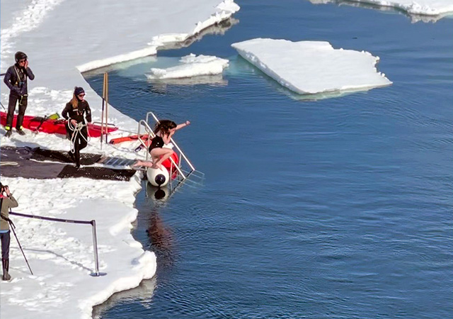 極地跳水Polar plunge