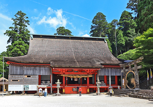 英彥山神宮．奉幣殿