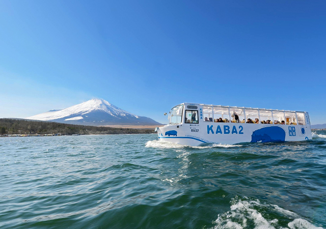山中湖KABA水陸兩用巴士