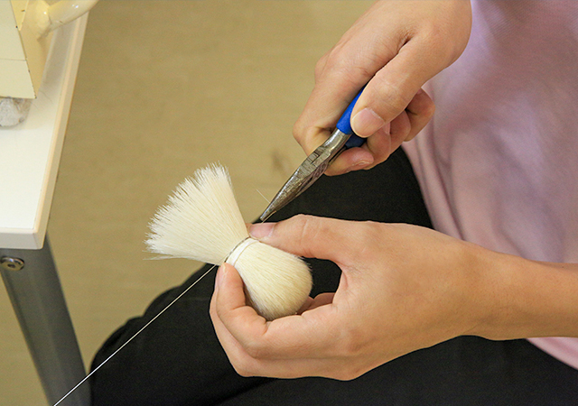 熊野化妝刷製作體驗