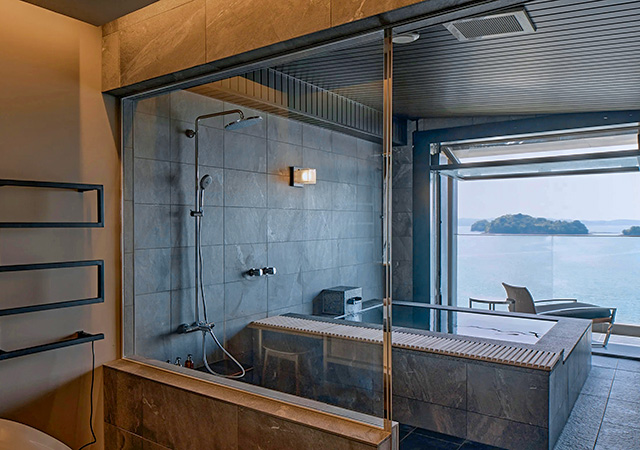 半露天溫泉風呂