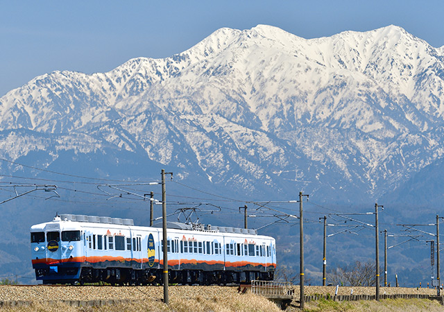 一萬三千尺物語食饗列車．北陸粉櫻花見七日
