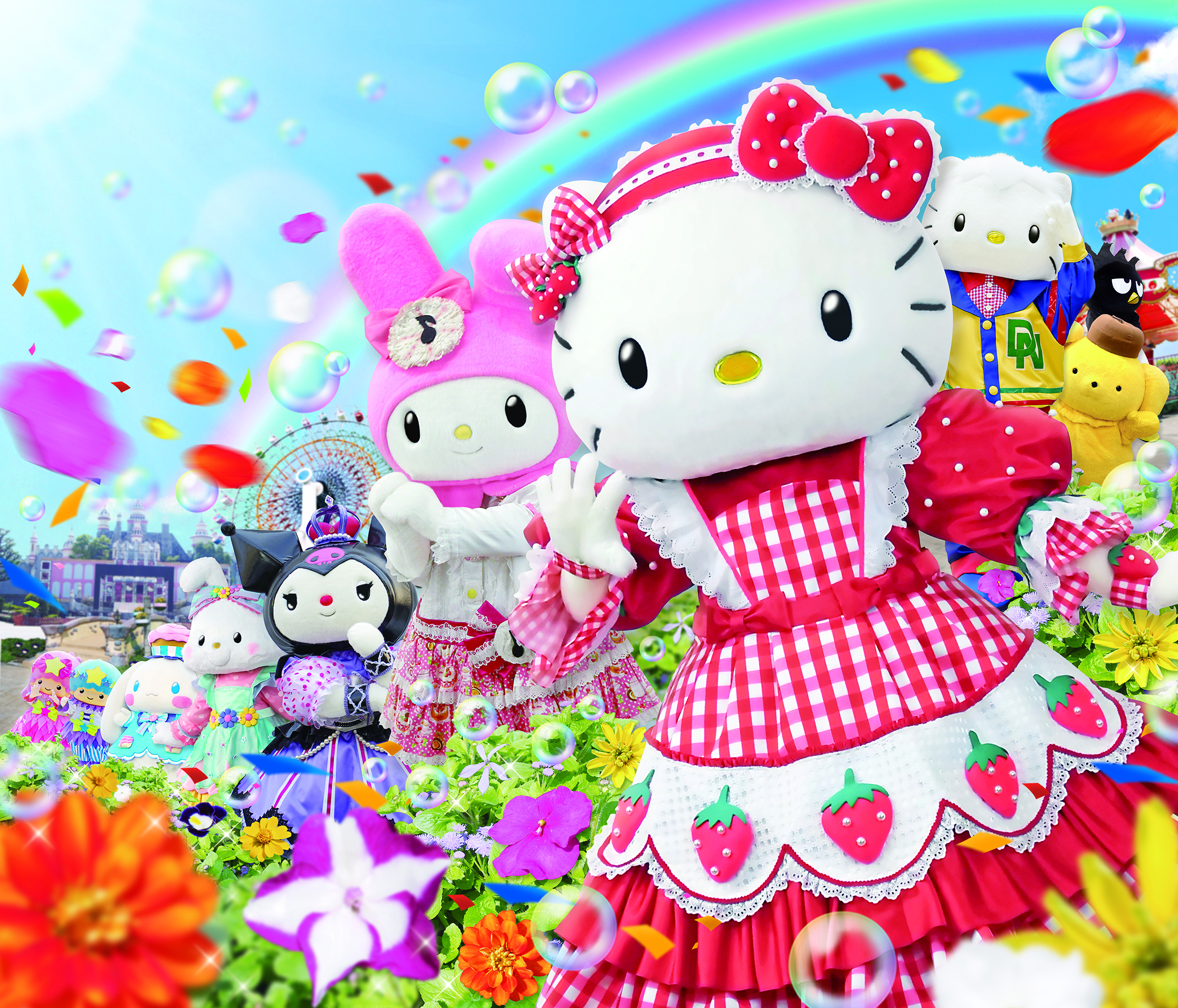 🉑免換票! 九州Hello Kitty和諧樂園一日券